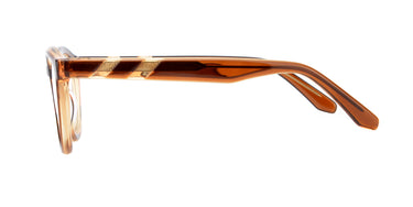 Women Vista Eyeglasses: Kerr - Brown - SpaceSMART Eye Clinic (Side View)